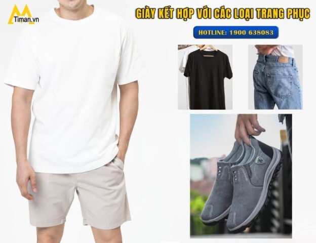 các mẫu giày vải nam đẹp