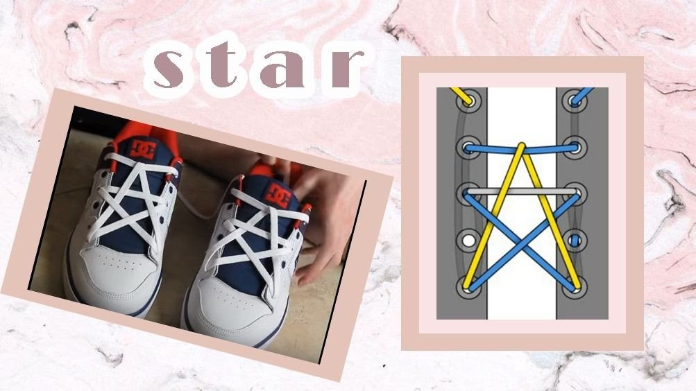 Cách buộc dây giày hình ngôi sao độc đáo