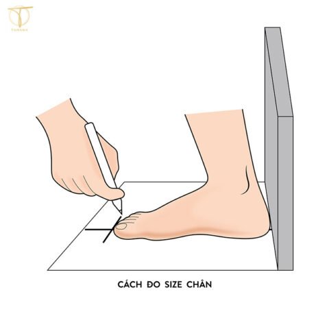 Cách đo chiều dài bàn chân cho bé chính xác tại nhà