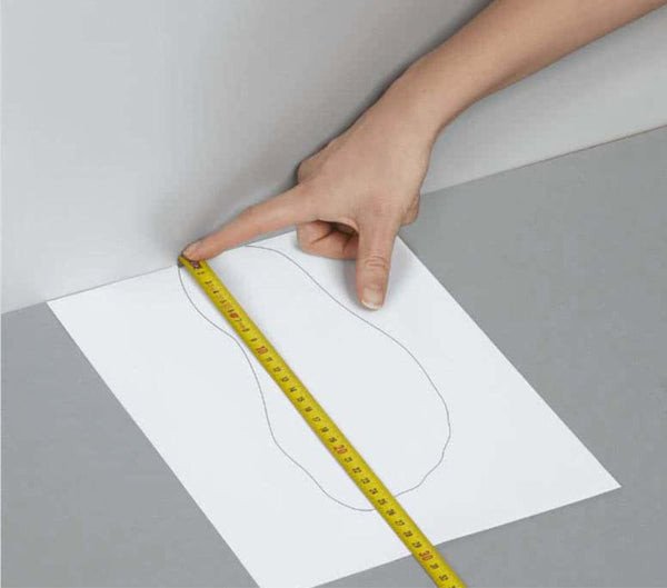 Cách đo chính xác chiều dài và chiều rộng bàn chân nam để tìm size giày Fila nam