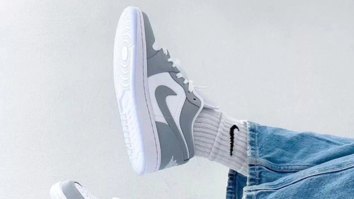 Chất liệu đế Jordan 1 Low chính hãng bền bỉ