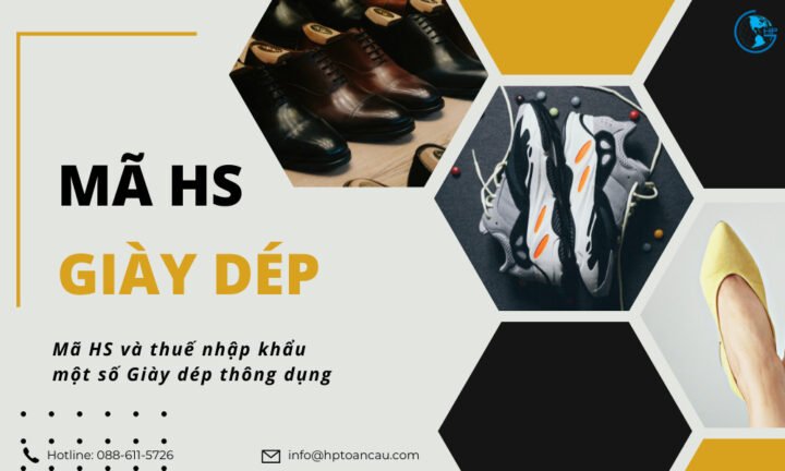 Chi tiết các loại HS code và thuế nhập khẩu cho giày thể thao