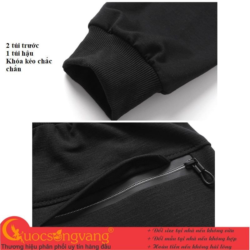 Chi tiết cạp chun và dây buộc của quần thể thao, thể hiện tính linh hoạt trong điều chỉnh kích thước, một yếu tố quan trọng khi chọn ize giày