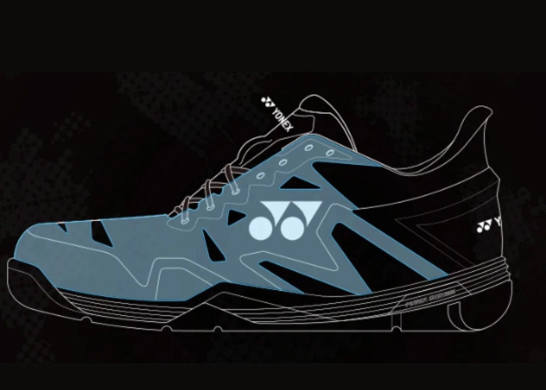 Công nghệ Durable Skin của Yonex tăng cường độ bền và sự ôm sát cho thân giày cầu lông