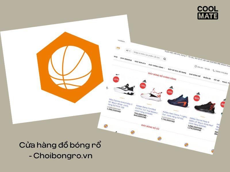 Cửa hàng Choibongro.vn cung cấp giày bóng rổ second hand chính hãng ở Hà Nội