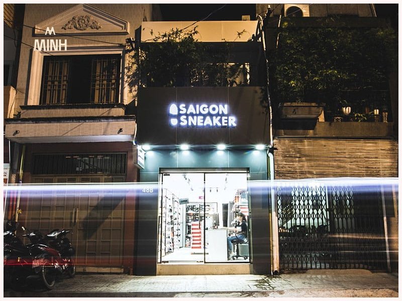 Cửa hàng năng động của Saigon Sneaker tại TPHCM