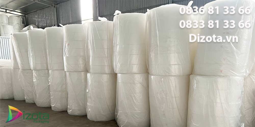 Cuộn xốp hơi bong bóng khí, vật liệu lý tưởng để bọc hàng hóa