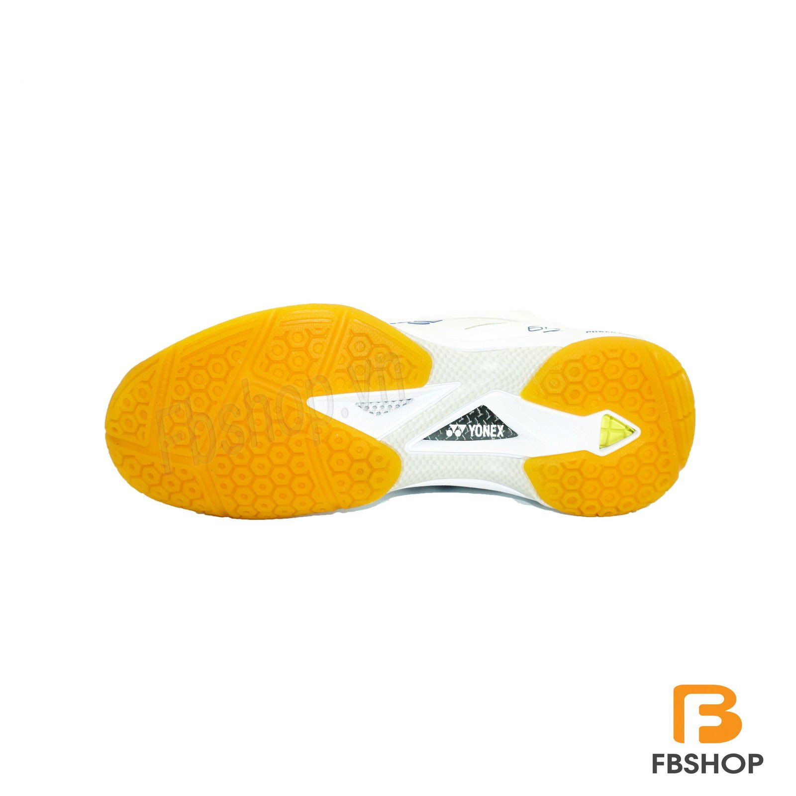 Đế giày Yonex Power Cushion 65Z2 trắng với công nghệ chống trượt