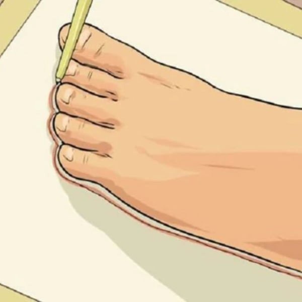 Đo chiều dài bàn chân chính xác