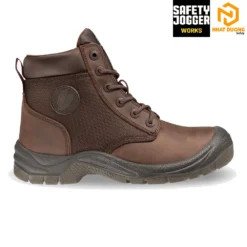 Đôi giày bảo hộ Jogger DAKAR EH màu nâu, bền bỉ, an toàn cho các khu công nghiệp ở Bình Dương