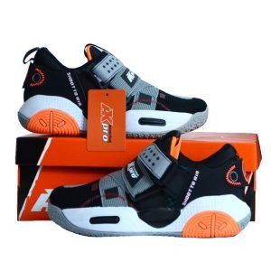 Đôi giày bóng rổ trẻ em chính hãng màu đen bền bỉ