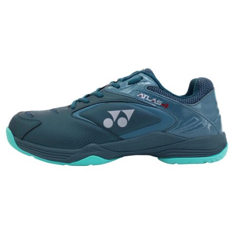 Đôi giày cầu lông Yonex Atlas 4 màu xanh dương phối xanh ngọc mang phong cách thể thao