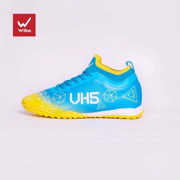 Đôi giày đá bóng màu xanh dương Wika VH5 Đoàn Văn Hậu