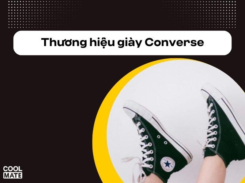 Đôi sneaker Converse cổ cao màu trắng
