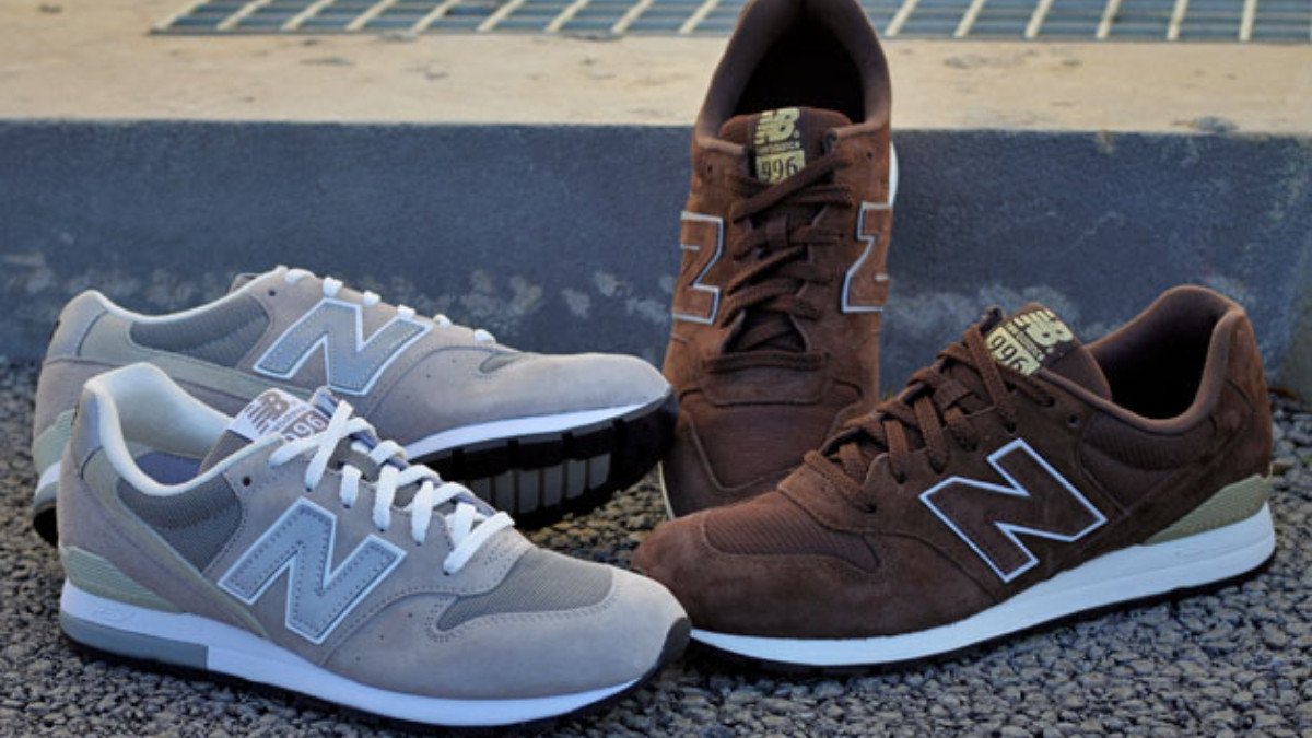 Dòng chữ Made in USA trên lưỡi giày New Balance 996 khẳng định chất lượng cao