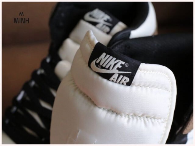 Đường chỉ may tỉ mỉ giúp phân biệt giày Nike Air Jordan thật giả