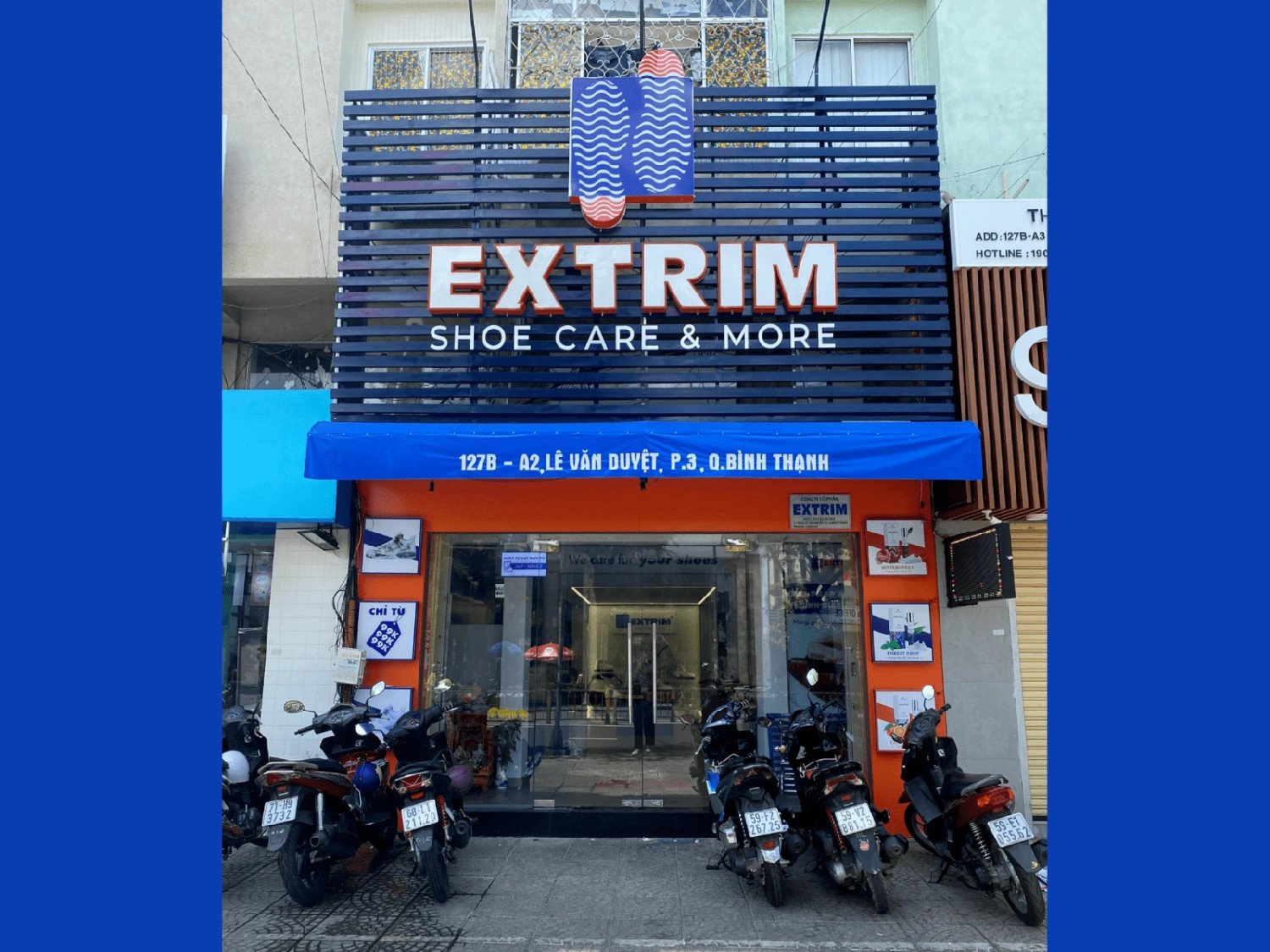 Extrim, hệ thống chăm sóc giày chuyên nghiệp với dịch vụ dán đế giày thể thao