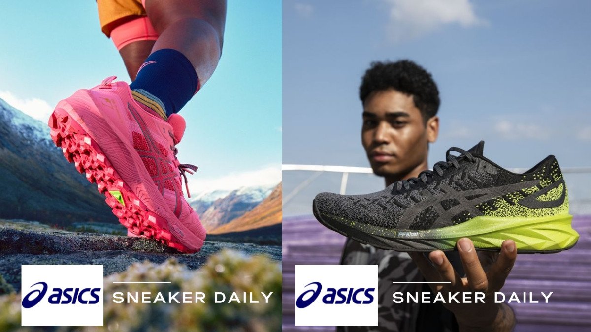 Giày Asics chuyên dụng cho chạy bộ với công nghệ đệm GEL