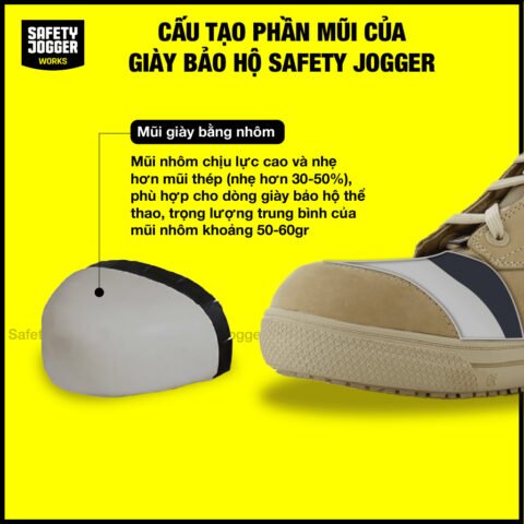 Giày bảo hộ CAT với thân giày da chống nước bền bỉ