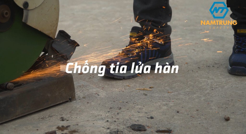 Giày bảo hộ Kingsman Runner với chất liệu KPU chống tia lửa hàn hiệu quả