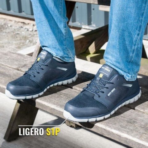 giày bảo hộ nhẹ Safety Jogger Ligero S1P màu xanh lá