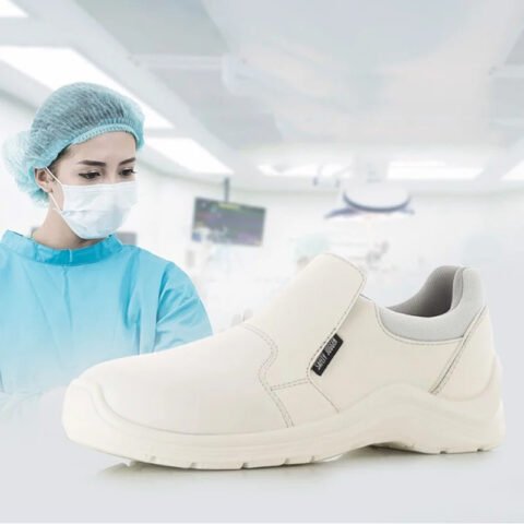 giày bảo hộ phòng sạch Safety Jogger Gusto S2 màu trắng