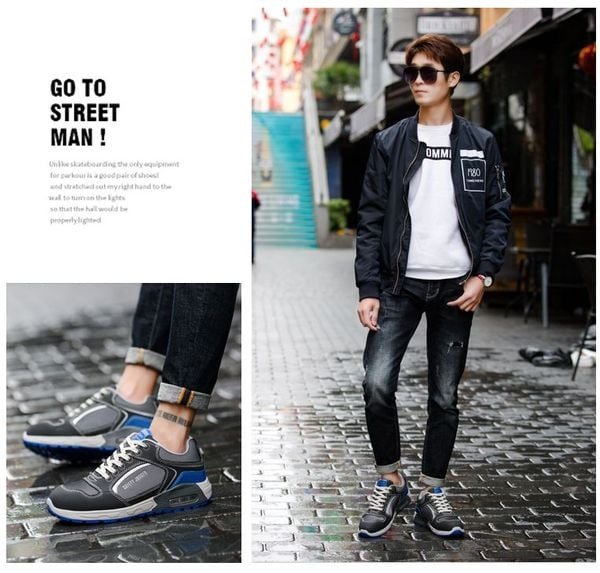 giày bảo hộ siêu nhẹ chống trượt jogger raptor