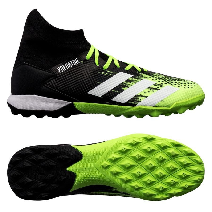 Giày bóng đá Adidas Predator 20.3 TF Precision To Blur màu xanh đen trắng