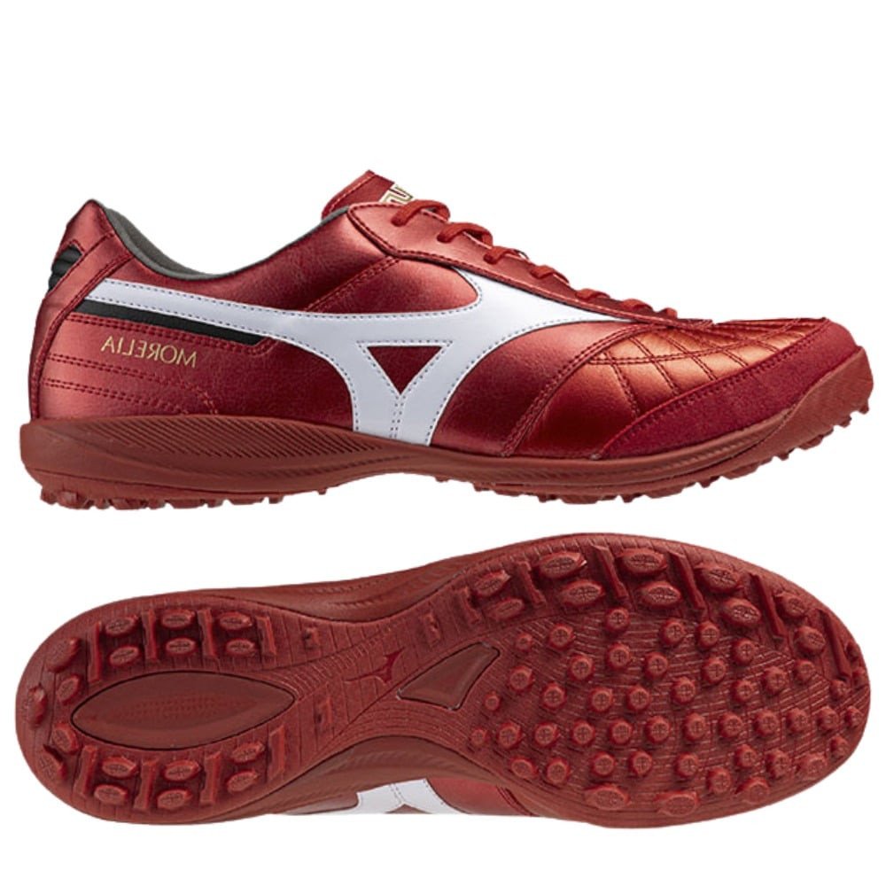 Giày bóng đá Mizuno Morelia Sala Japan TF Ruby cao cấp màu đỏ