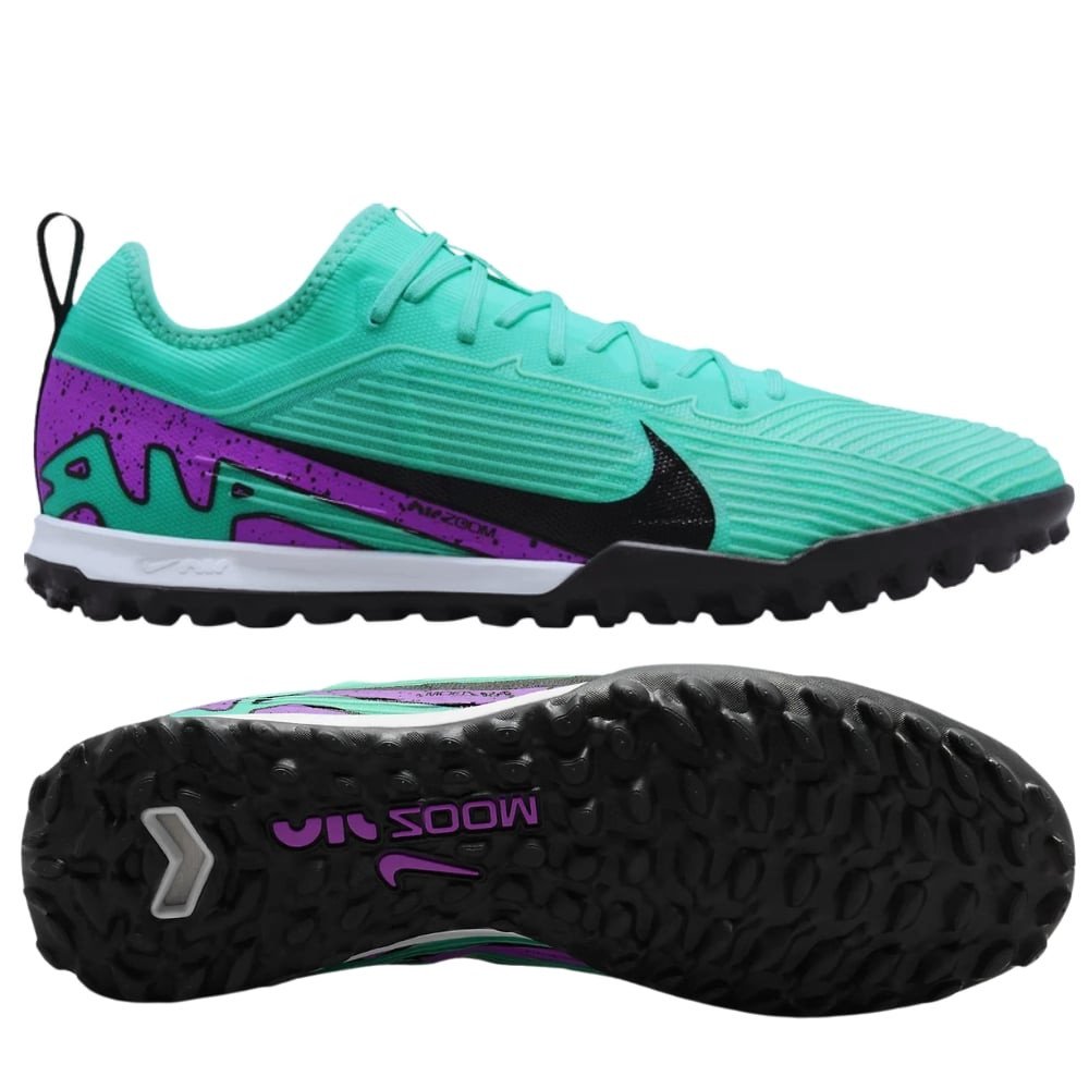 Giày bóng đá Nike Air Zoom Mercurial Vapor 15 Pro TF xanh lơ tím