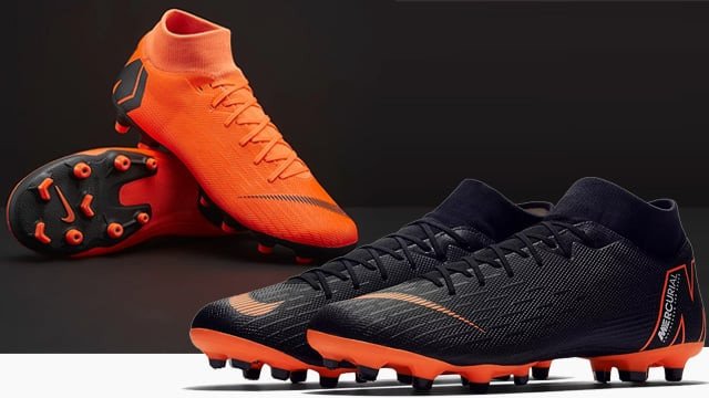 Giày bóng đá Nike Mercurial Superfly MG với cổ cao, hỗ trợ linh hoạt trên nhiều bề mặt sân