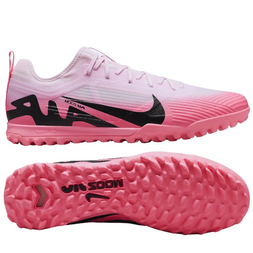 Giày bóng đá Nike Vapor 15 Pro màu hồng đen thiết kế Mad Brilliance