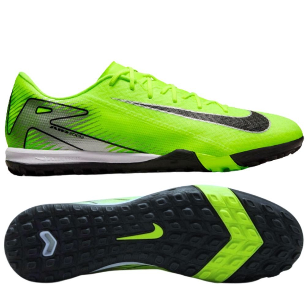 Giày bóng đá Nike Zoom Mercurial Vapor 16 Academy TF màu đen xanh volt