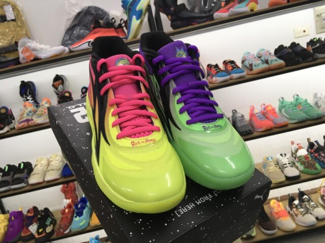 giày bóng rổ Puma Rick and Morty MB.02 phiên bản chính hãng