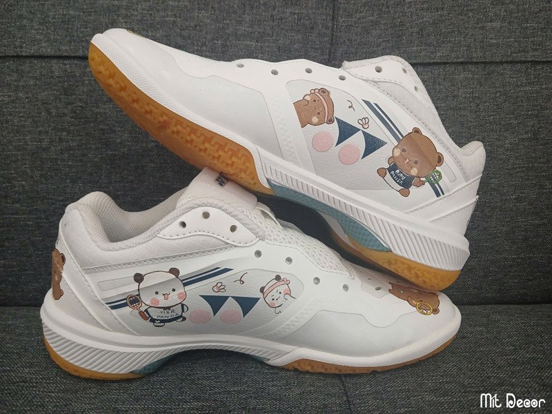 Giày cầu lông custom độc đáo