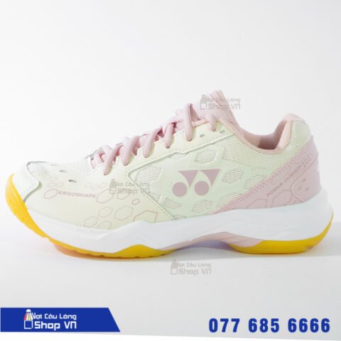 Giày cầu lông Yonex màu hồng SHB101 với công nghệ ERGOSHAPE