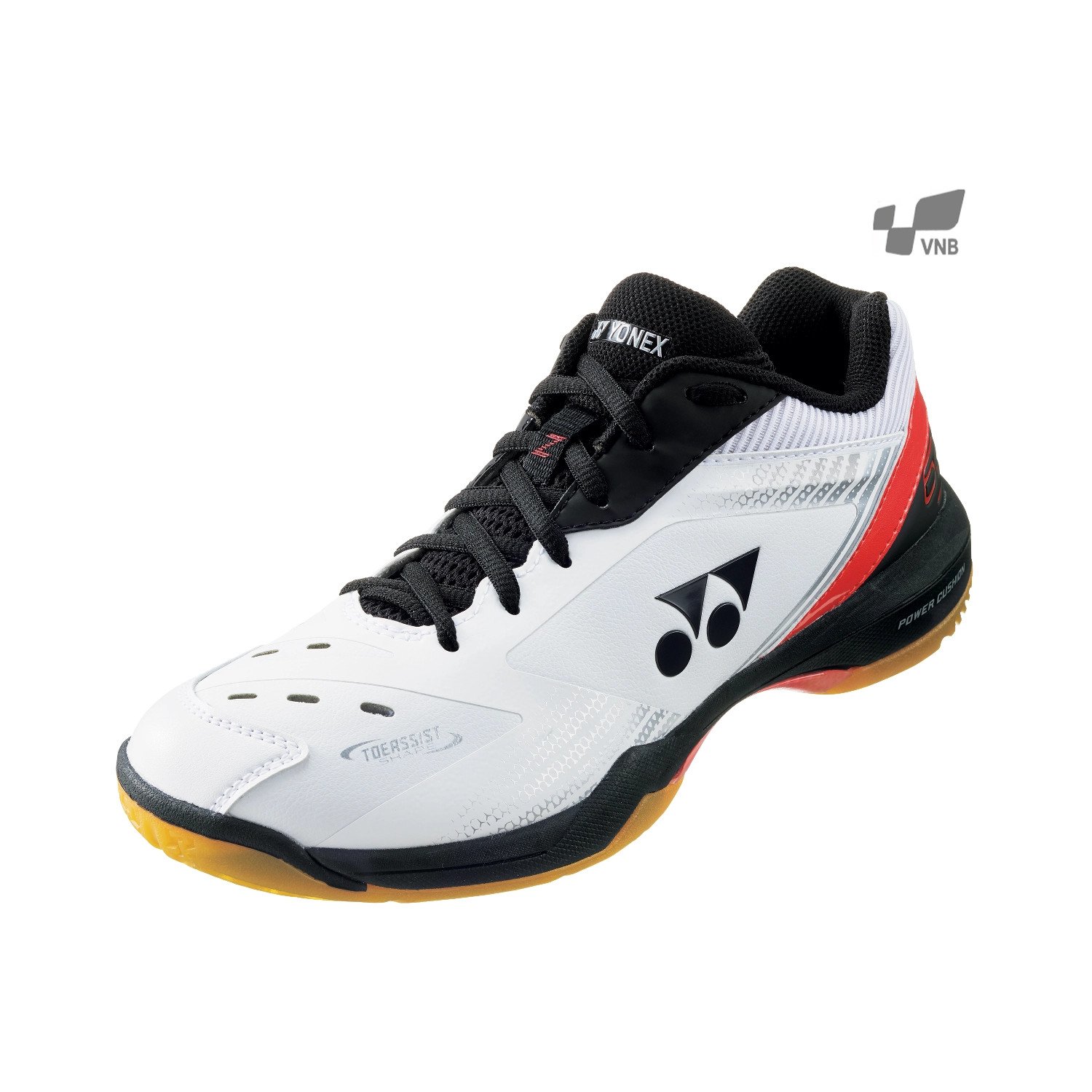 Giày cầu lông Yonex SHB 65Z3 Men phiên bản trắng đỏ nổi bật trên sân