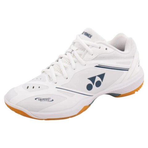 giày cầu lông Yonex SHB 65Z4 Wide 2025 màu trắng xanh hiện đại