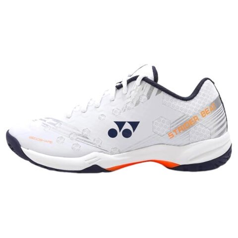 Giày cầu lông Yonex Strider Beat trắng cam với thiết kế hiện đại