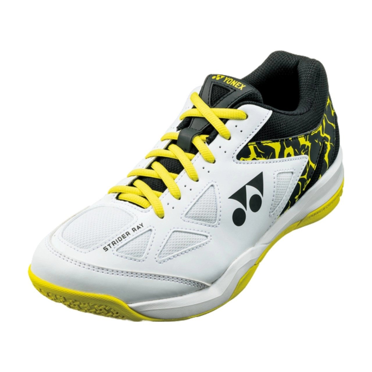 Giày cầu lông Yonex Strider Wide màu trắng vàng