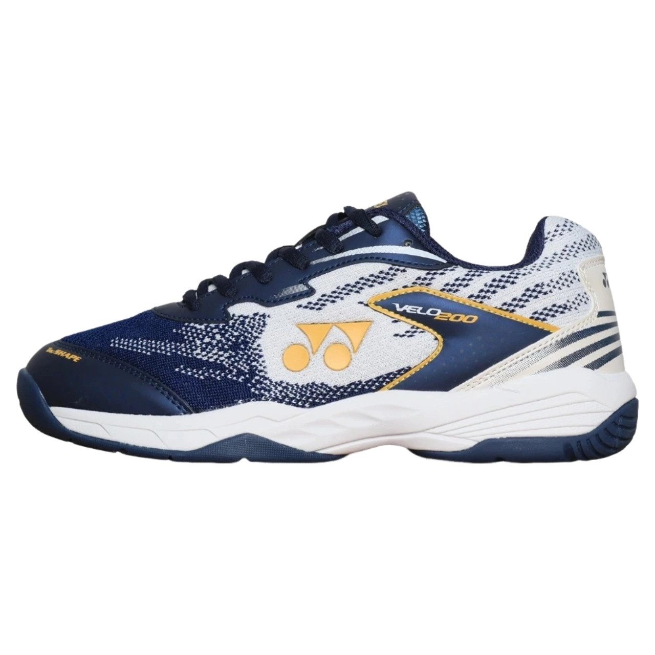 Giày cầu lông Yonex Velo 200 - White/Deep Ocean