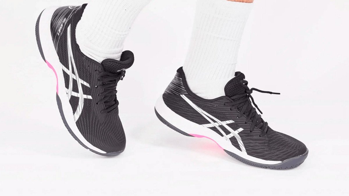 giày chơi pickleball nữ asics gel-game 9