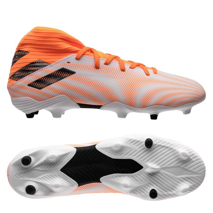 Giày đá bóng adidas Nemeziz .3 TF Superspectral - Footwear White/Screaming Orange/Core Black