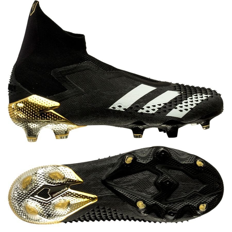 Giày đá bóng Adidas Predator 20+ FG/AG Atmospheric màu đen trắng vàng