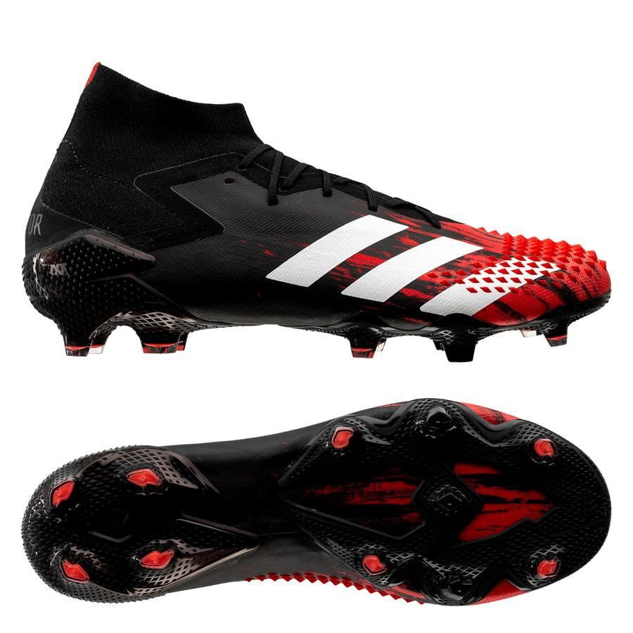 Giày đá bóng Adidas Predator 20.1 FG/AG Mutator màu đen đỏ