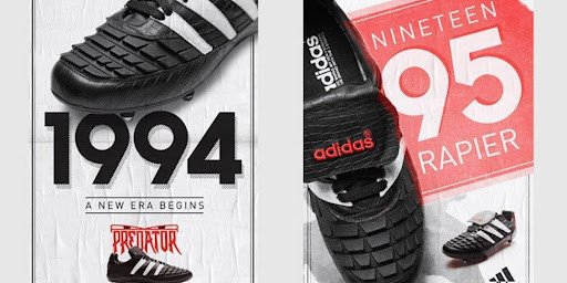 Giày đá bóng Adidas Predator, biểu tượng sức mạnh và kiểm soát