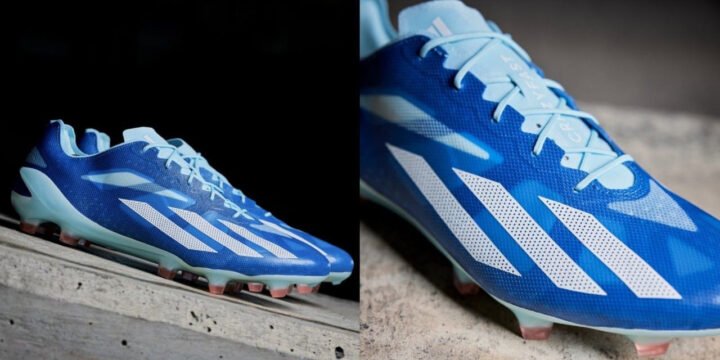 Giày đá bóng Adidas X Crazyfast Marine Rush với gam màu xanh đại dương