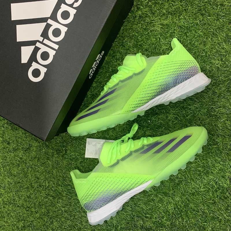 Giày đá bóng Adidas X Ghosted .3 TF màu xanh lá với upper siêu mỏng
