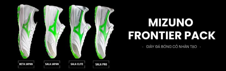 Giày đá bóng Mizuno chính hãng tại Hà Nội, thiết kế hiện đại