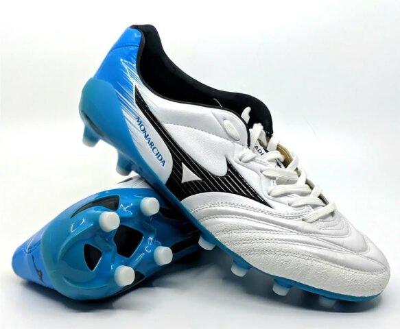 Giày đá bóng Mizuno Monarcida Neo 3 Japan cao cấp màu trắng đỏ